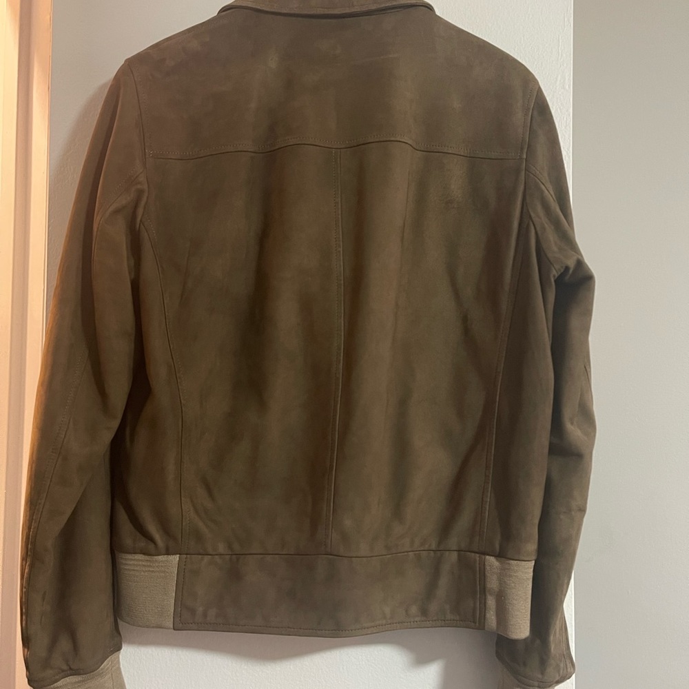 Stewart suede leather jacket - Picture 3 of 6